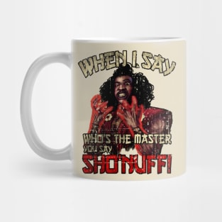 Who The Master // Vintage Sho Nuff Mug